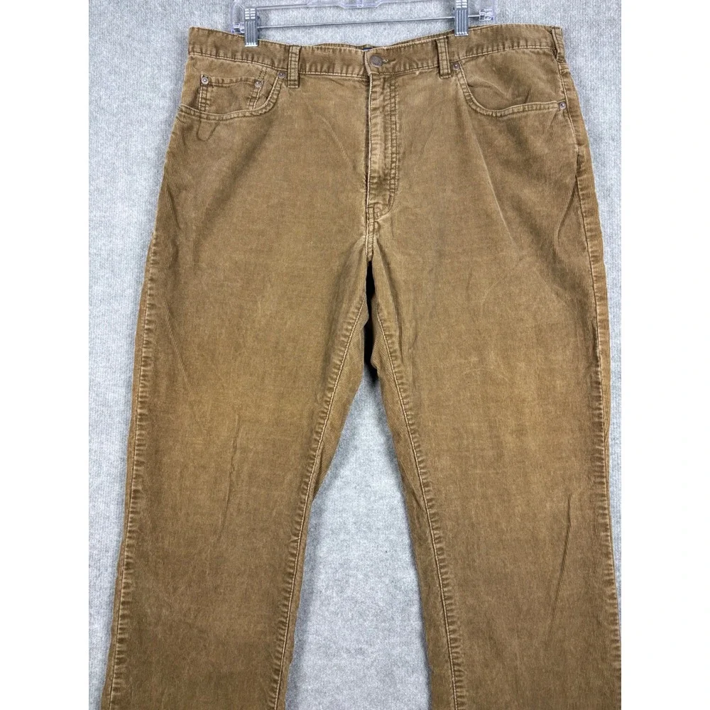 Polo Ralph Lauren Authentic Dungarees‎ Corduroy Pants 40x30 Tan Brown